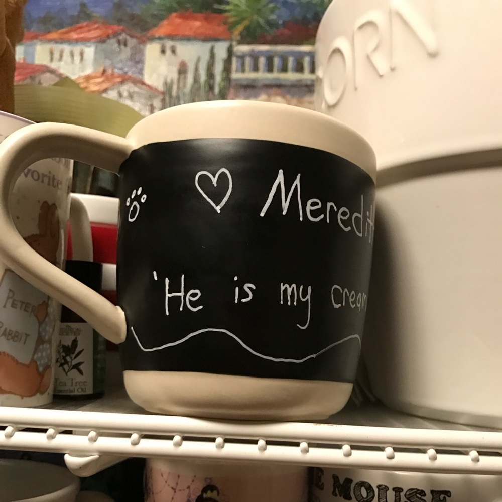 Starbucks’s mug chalkboard